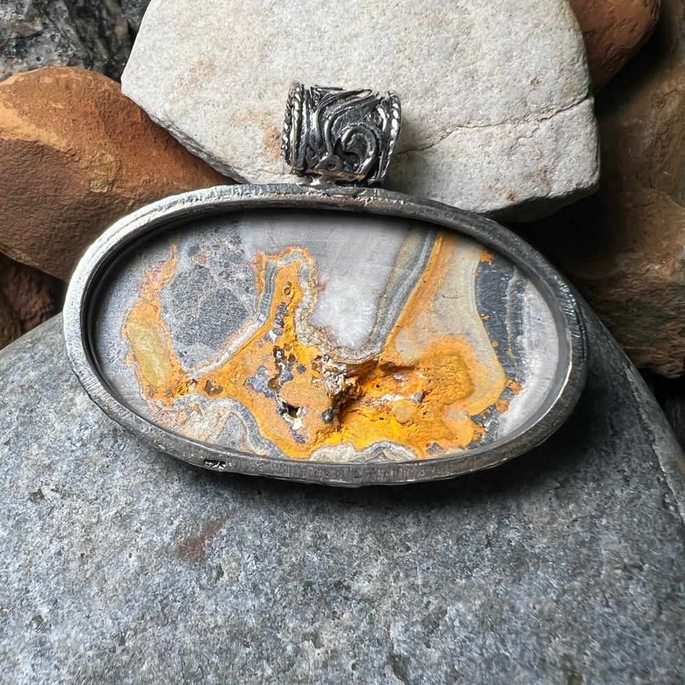 Bumblebee Jasper Pendant - image 2
